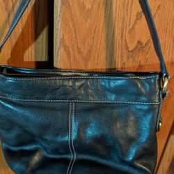 Black Croft And Barrows Purse