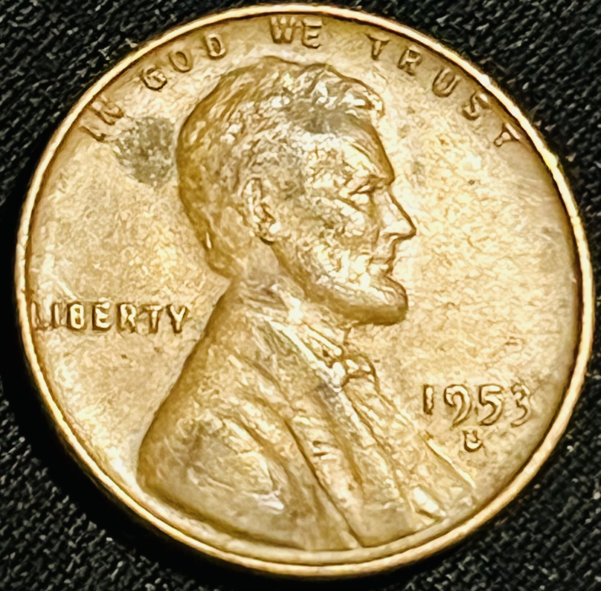 1953D Wheat Penny With Errors