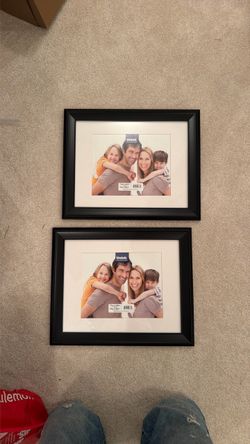 Uniek Black Picture Frames Set of 2