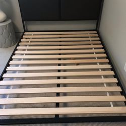 Queen Sized Bed Frame And Mattresa
