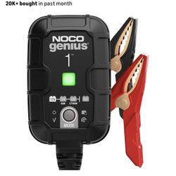 NOCO GENIUS1: 1A 6V/12V Smart Battery Charger