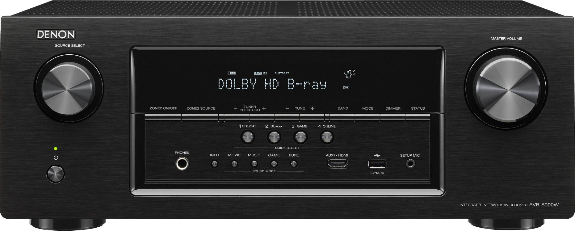 Denon AVR-S900W 7.2 4K Ultra HD Integrated Network Receiver