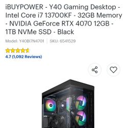 4070 I7 32ram 2tb Ssd 1200 Firm On Price 
