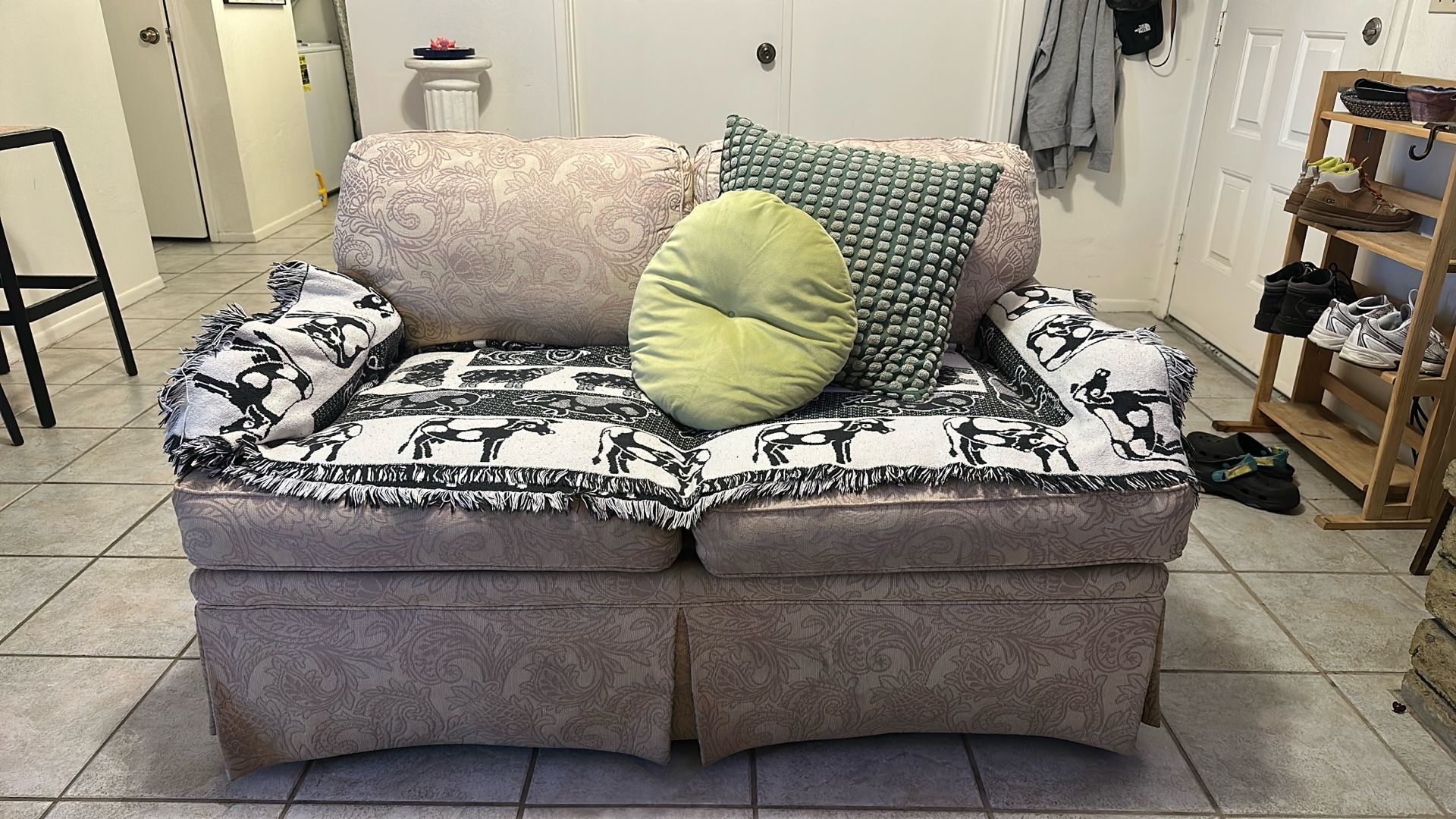 White 2 Seater Sofa!!