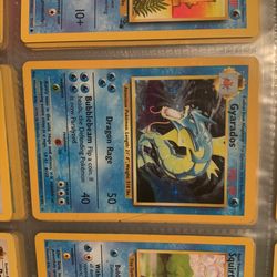 Gyarados Pokémon Card Rare 1st Ed 1999