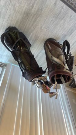 Men’s Right-Handed Golf Club Starter Set — TaylorMade Burner, Matching Cobra Irons, 2 Bags — $200 OBO