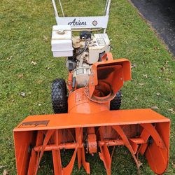 7 H.P Snow Blower For Sale Runs As Is No Warranty Cash Only  $295.00
