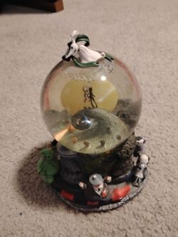 Nightmare before Christmas snowglobes $5:for both