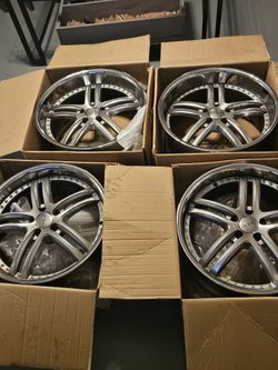 XIX EXOTIX ALLOWS [20INCH CHROMES WHEELS] NEW INSIDE BOX 