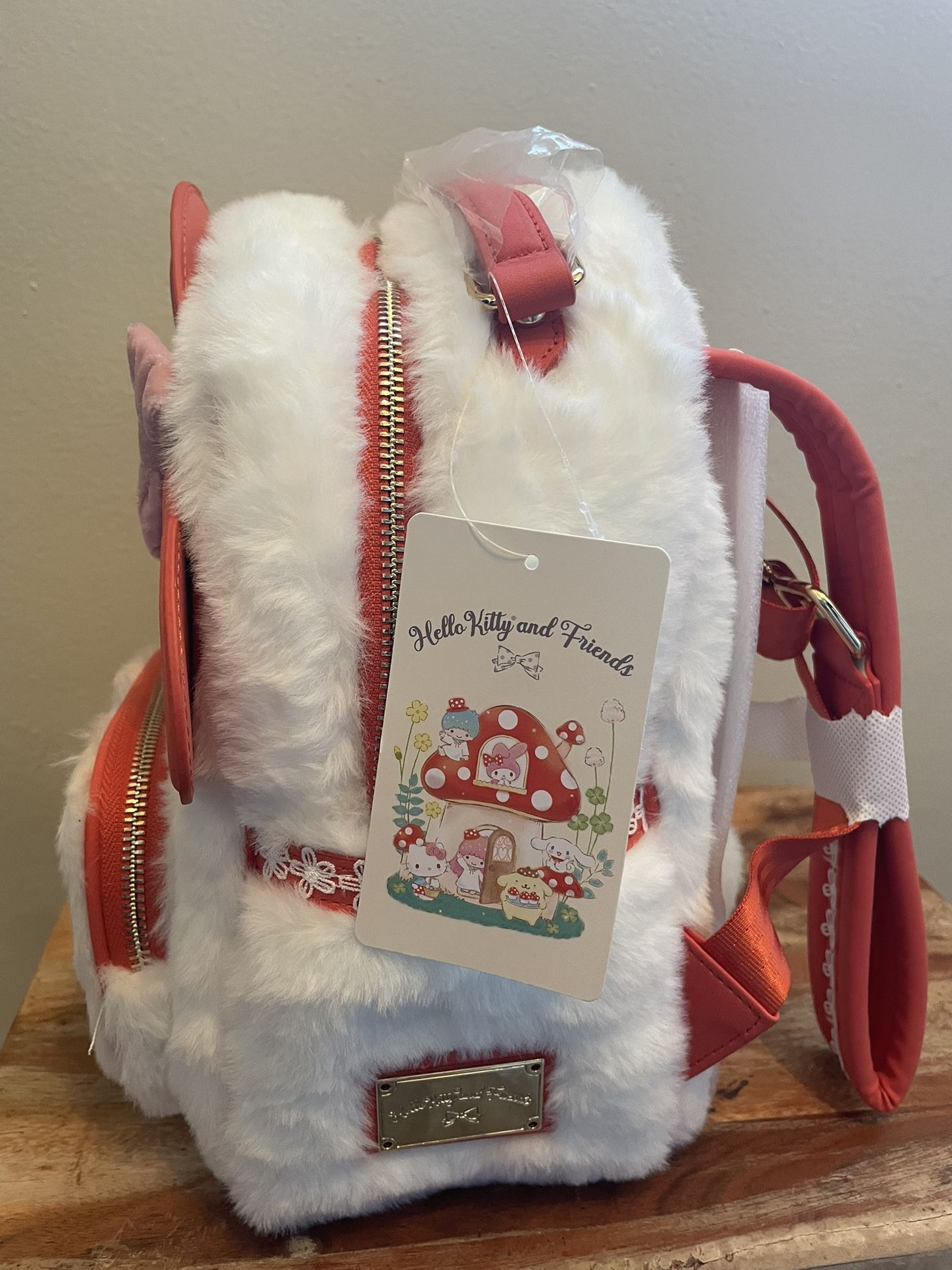 Sanrio My Melody Mushroom cottagecore Mini Backpack