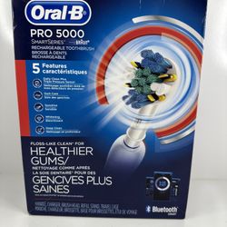 Oral-B Pro 5000 SmartSeries Electric Toothbrush -sealed In Box Smart Bluetooth