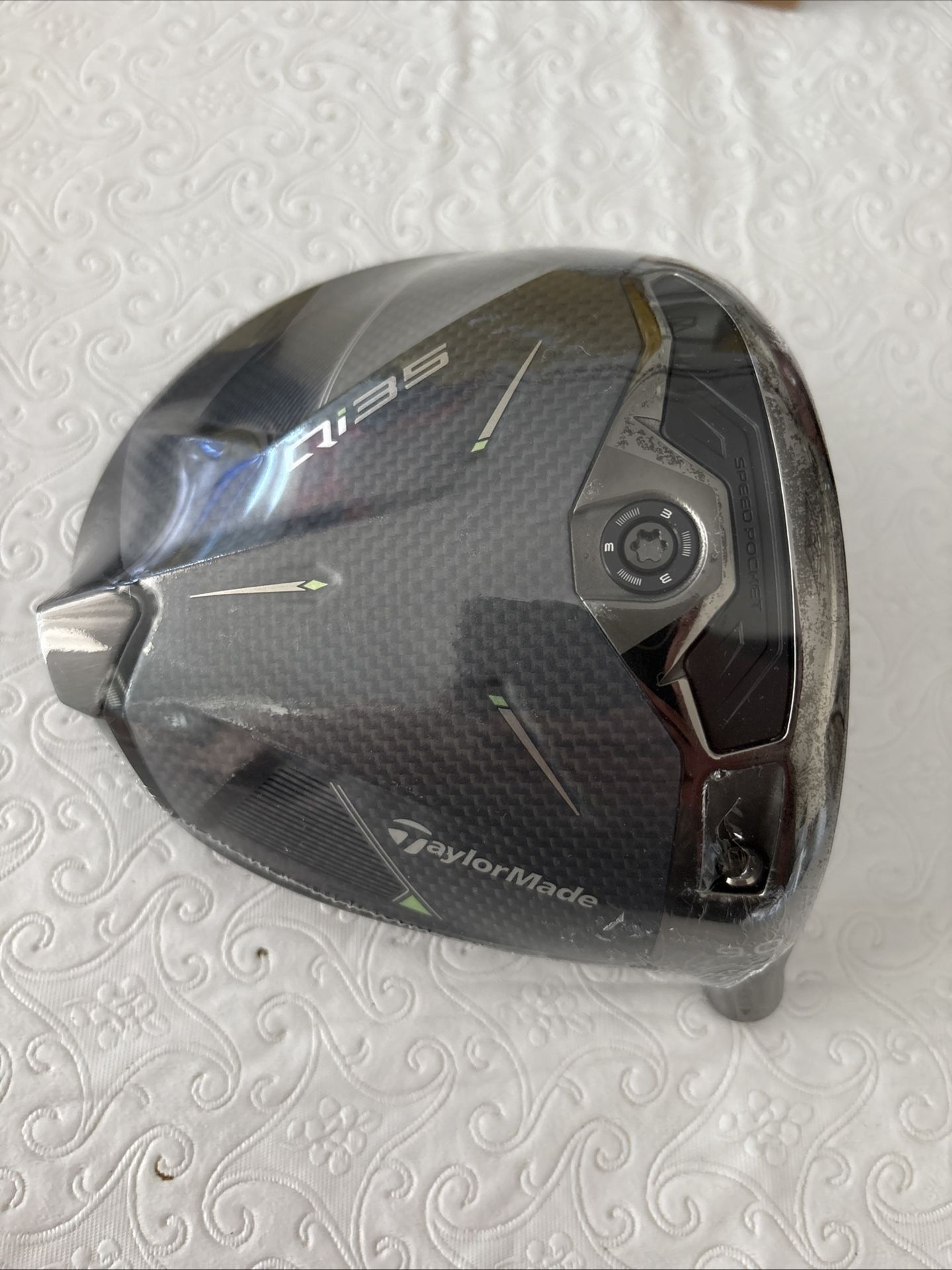 New TaylorMade Qi35 Core Driver HEAD ONLY 9° RH Never Hit