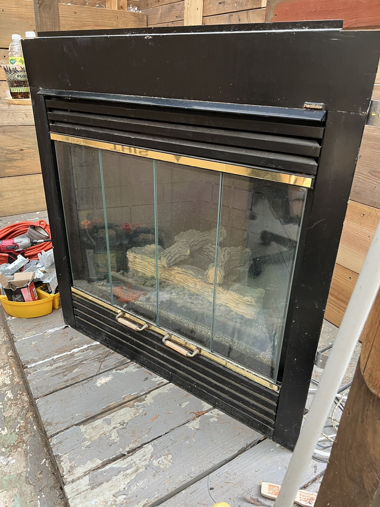 Heatilator Gas Fireplace With Remote Control