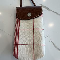 Long champ Stripe Crossbody 