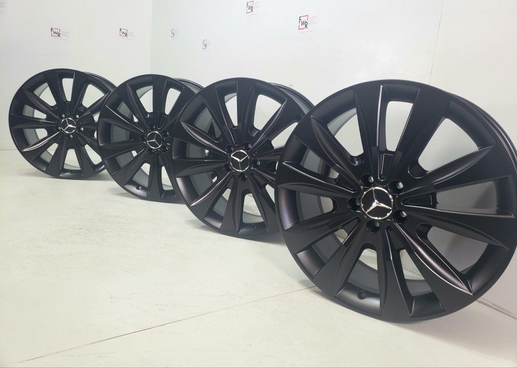 20” Mercedes Benz GLS45 GLS320 GL450 Black rims