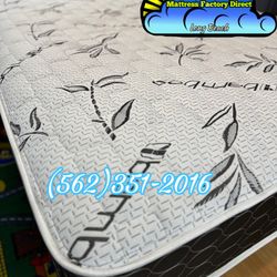 Black Bamboo Queen Mattress And Boxspring Bed Set New Cama 