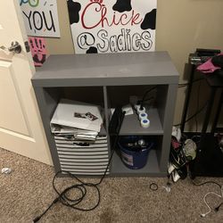 Grey Dresser/ Side Table 