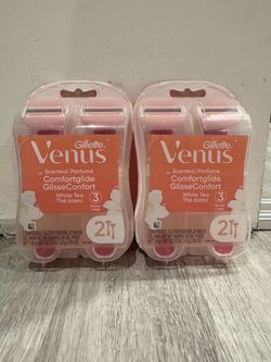 $5 each Gillette Venus Comfortglide White Tea Disposable Razors x2 Packs