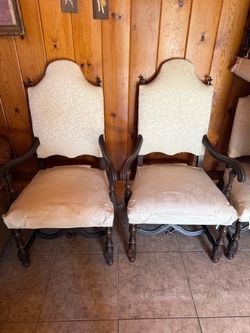 Set of 10 Vintage Dining Chairs