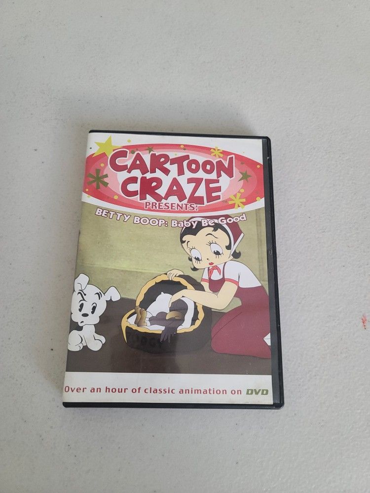 Cartoon Craze Betty Boop: Baby Be Good DVD Cartoon Vintage Show