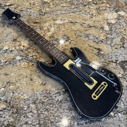 Guitar Hero Gibson Playstation 3 Wireless Guitar Black NO DONGLE 