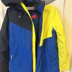 Boys Waterproof Winter Hooded Jacket Size 11-13