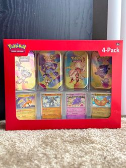 Pokemon 151 Sam’s Club Exclusive Mini Tin Bundle Gengar Art