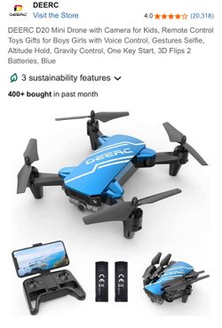 Mini Drone with Camera for Kids