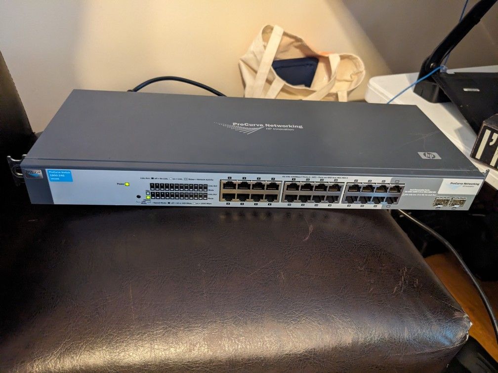 HP ProCurve 1800-24G J9028B Managed Gigabit Network Switch