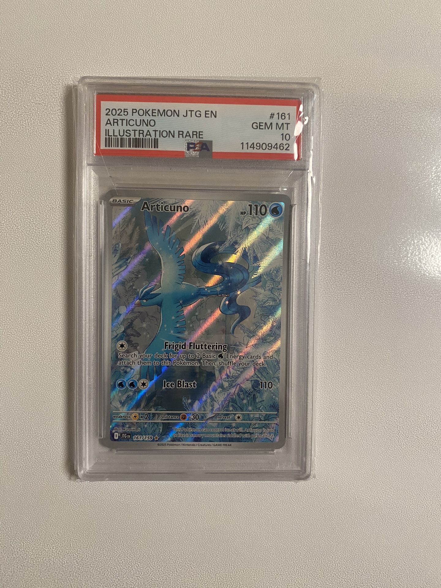 PSA 10 Articuno And 151 Zapdos Box