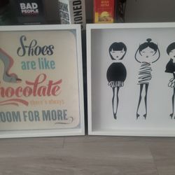 2 Wall Pictures For Girls Room