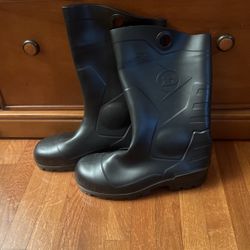 Dunlop Steele Toe Rubber Boots - Size 13