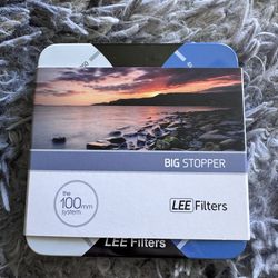 Lee Lens Filter Big Stopper