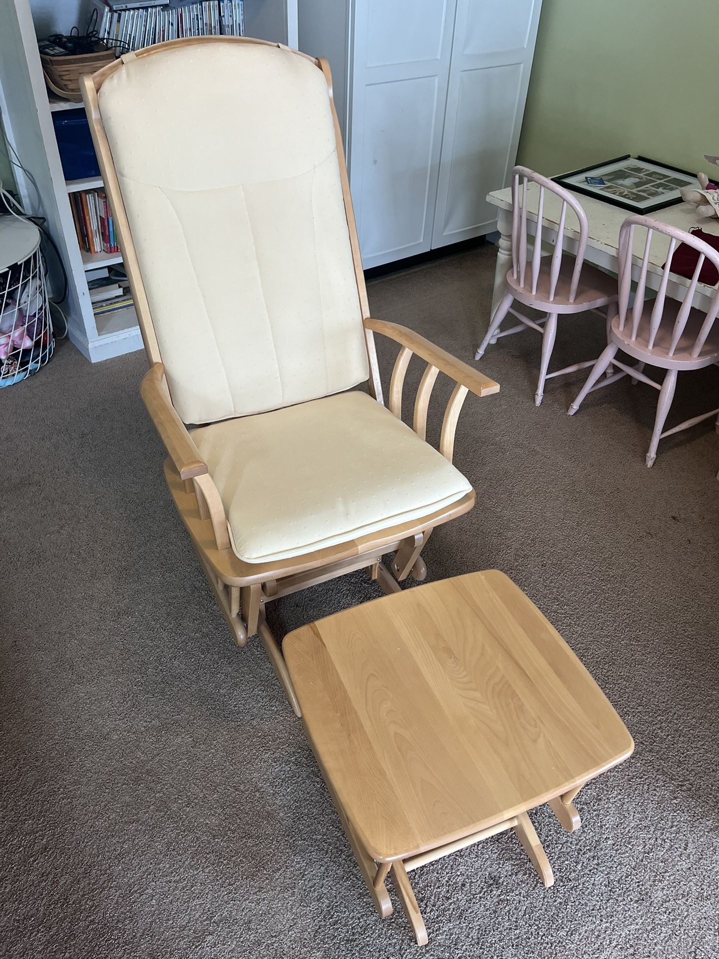 Morigeau-Lepine glider and ottoman