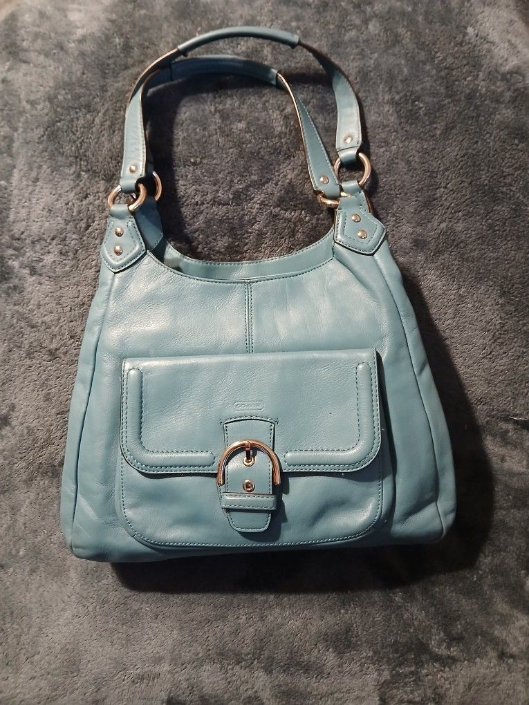 Coach Vintage Leather Hobo Shoulder Bag