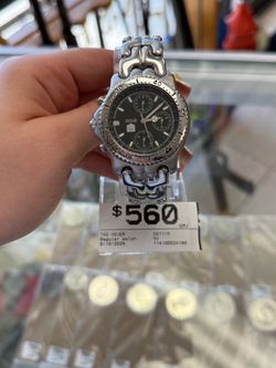 Tag Heuer Black Cronograph