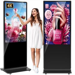 55” Android Digital Signage Kiosk – Touchscreen Advertising Display