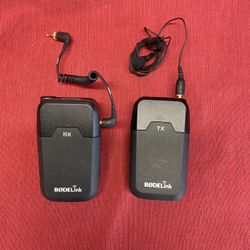 Rode RODELink Filmmaker Kit Digital Camera-Mount Wireless Omni Lavalier Microphone System (2.4 GHz)