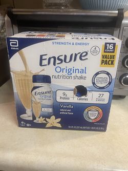 Ensure Vanilla Original 16 pack BRAND NEW