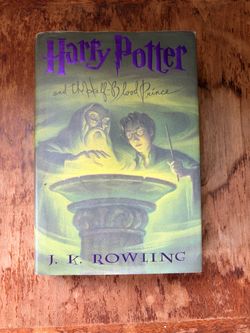 Harry Potter and the half blood prince - first edition (with errors)
