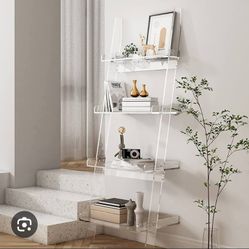 Acrylic Ladder Shelf 