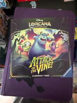 Disney Lorcana Attack of the Vine Illumineer's Trove Box SEALED NEW IN HAND NOW!