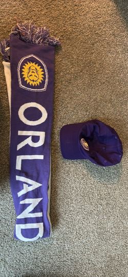 orlando city scarf/hat