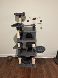 Large Multi-Level Cat Tree Tower