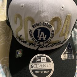 Dodgers World Series Champions SnapBack Hat