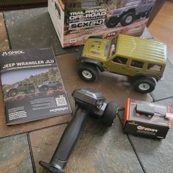 Axial. SCX24 JEEP WRANGLERJLU 1/24TH SCALE.