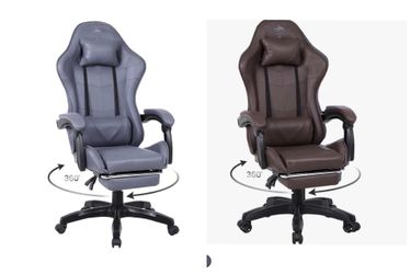 Gaming chair, brown or grey, new