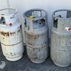 Propane Tank 8 Gallon Horizontal For Forklift And Other Equipment Great Condition