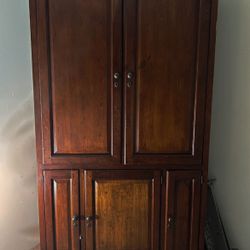 Wooden Tv Closet