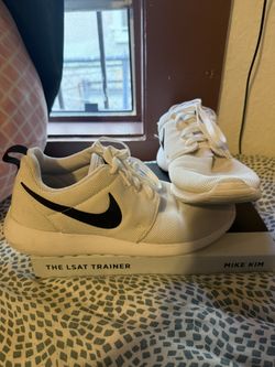 White Nike Tennis Shoes